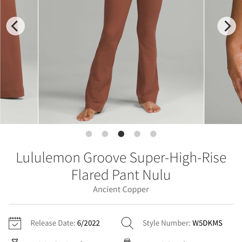 Lululemon Groove pants